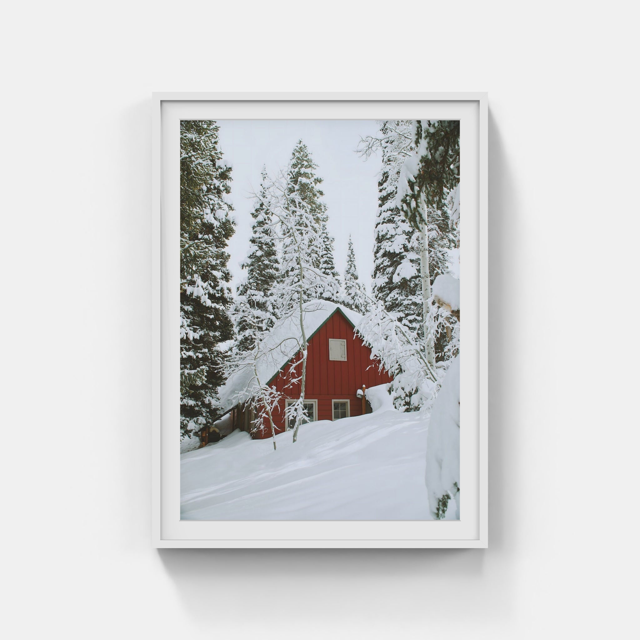Snow on the Cabin